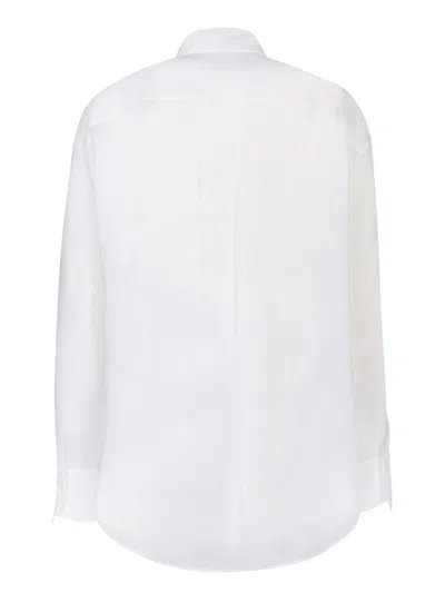 Shop Brunello Cucinelli Shirts In White