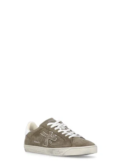 Shop Prmt Sneakers Brown In Grey