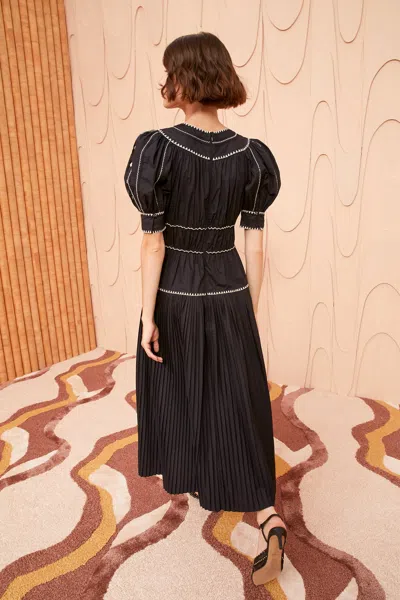 Shop Ulla Johnson Harriet Dress In Noir