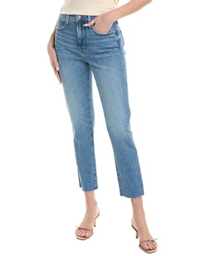 Shop Madewell The Perfect Enmore Ankle Jean In Blue