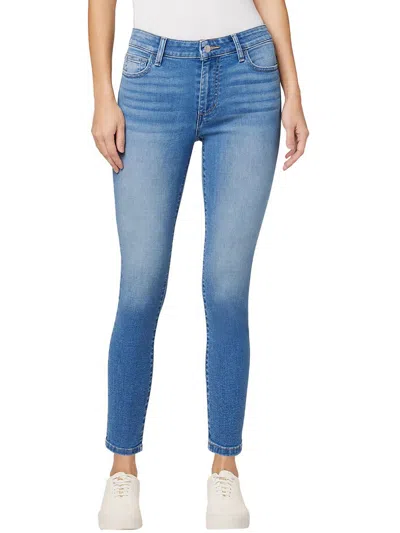 Shop Joe's Womens Curvy Skinny Cropped Jeans In Multi