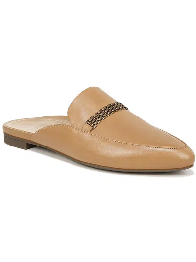 Shop Vionic Starling Womens Leather Almond Toe Mules In Beige