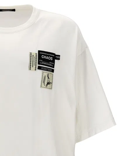 Shop Undercover Chaos And Balance T-shirt White