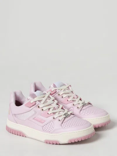Shop Gucci Sneakers Woman Pink Woman