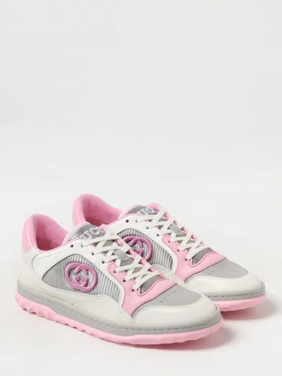 Shop Gucci Sneakers Woman Pink Woman