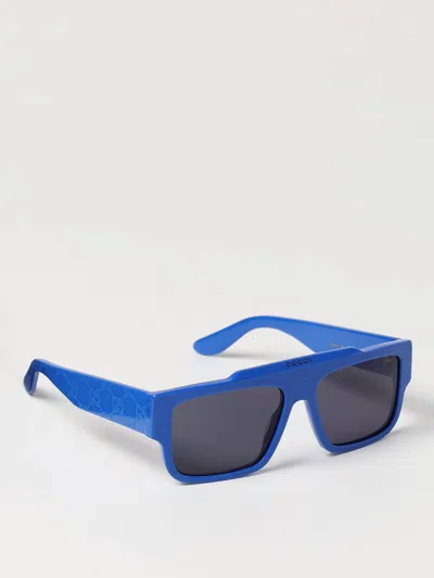 Shop Gucci Sunglasses Men Blue Men