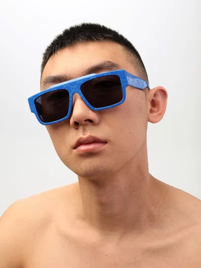 Shop Gucci Sunglasses Men Blue Men