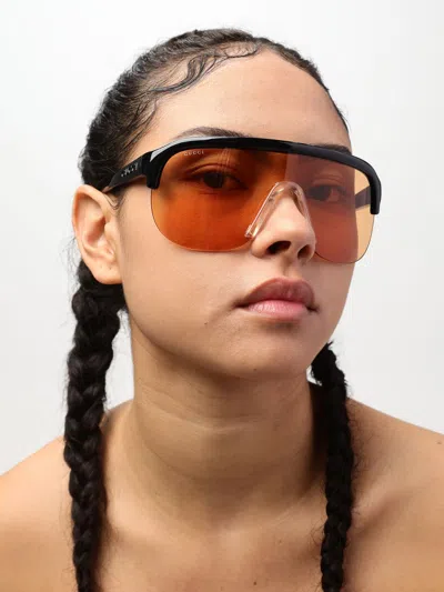 Shop Gucci Sunglasses Woman Orange Woman