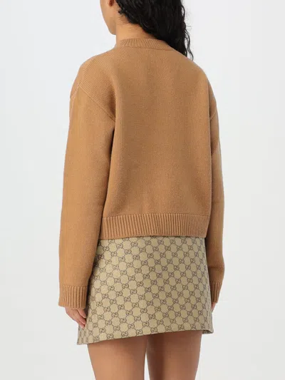 Shop Gucci Sweater Woman Beige Woman In Cream