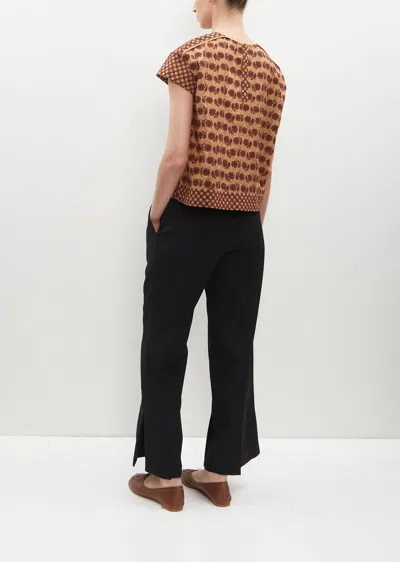 Shop Antipast Embroidered Woven Pullover In Beige