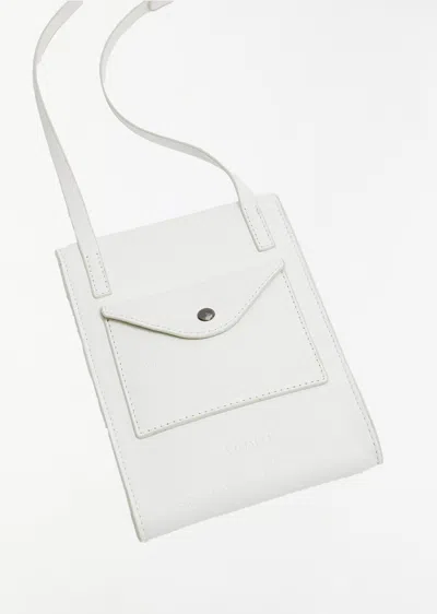 Shop Lemaire Envelope With Strap In White