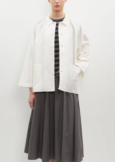 Shop Labo.art Ermou Cotton Blend Jacket - Winter White