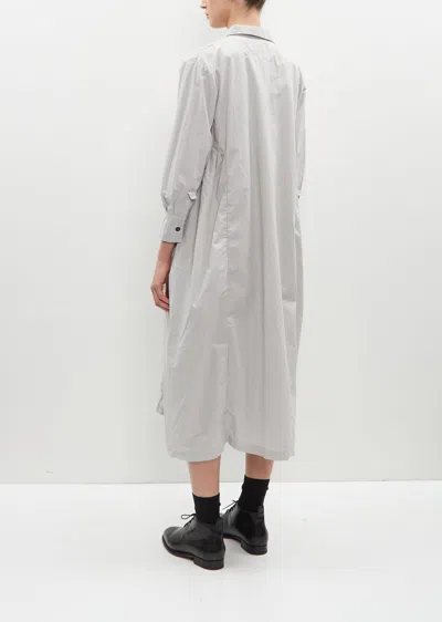 Shop Bergfabel Eva Cotton Dress In Cement