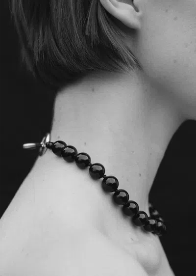 Shop Sophie Buhai Everyday Boule Collar In Onyx