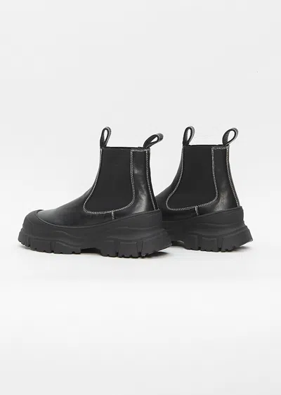 Shop Sofie D'hoore Fabulous Chelsea Boots In Leather Black
