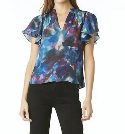 Shop Tart Collections Hasina Floral Top In Twilight Petals In Multi
