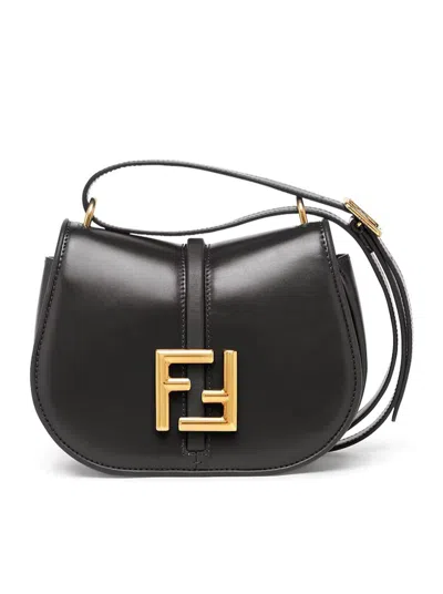 Shop Fendi Shoulder Bags In Black