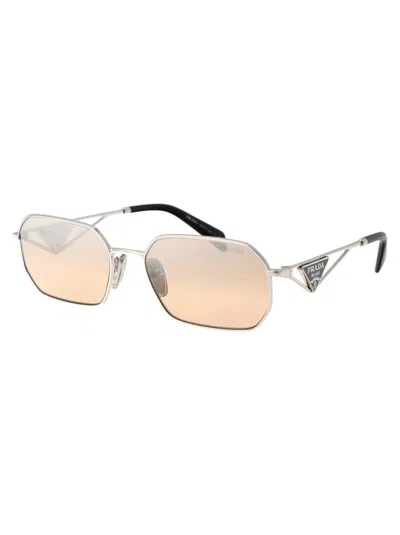 Shop Prada Sunglasses In 1bc8j1 Pale Gold