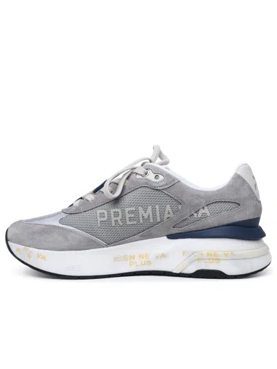 Shop Premiata 'moerun' Sneakers In Grey