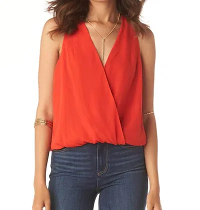 Shop Tart Collections Carinna Top In Fiery Red