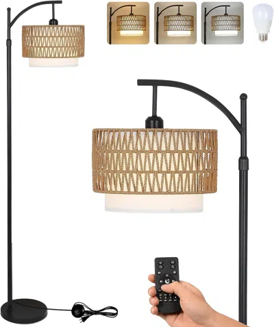 Shop Simplie Fun Arc Floor Lamp For Living Room