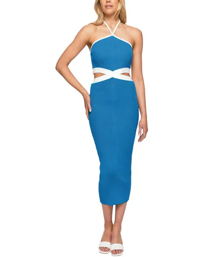 Shop Silvia Rufino Dress In Blue