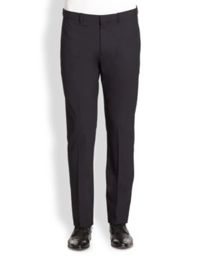Shop Theory Jake Tailored Suit Pants In Black
