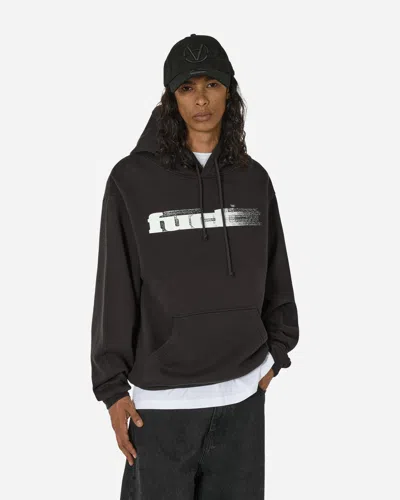 Shop Fuct Blurred Logo Hoodie In Black