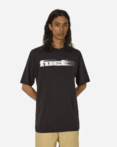 Shop Fuct Blurred Logo T-shirt In Black