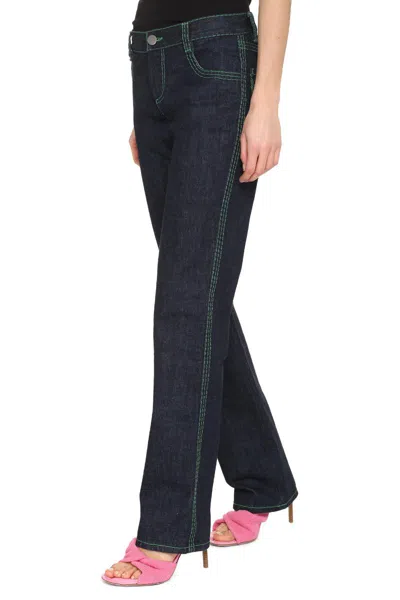Shop Bottega Veneta 5-pocket Jeans In Denim