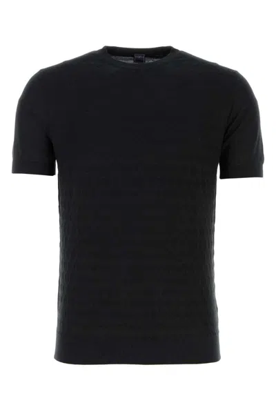 Shop Fedeli Shirts In Black
