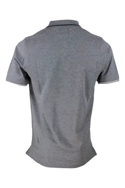 Shop Kiton T-shirts And Polos In Grey