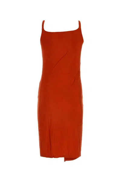 Shop Rabanne Paco  Dress In Red