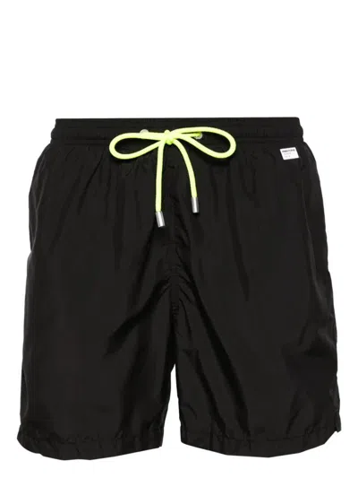 Shop Mc2 Saint Barth Ultralight Swim Shorts Pantone Clothing In Black