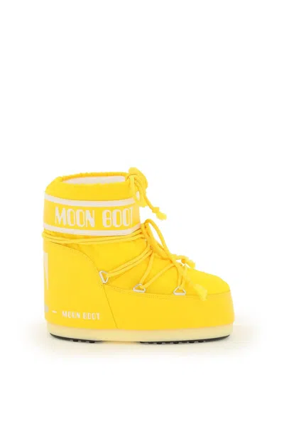 Shop Moon Boot Icon Low Apres-ski Boots In Yellow
