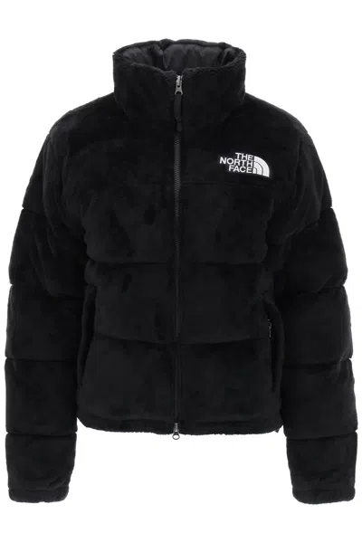 Shop The North Face Versa Velour Nuptse Jacket In Black