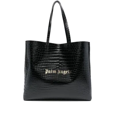 Shop Palm Angels Bum Bags In Black