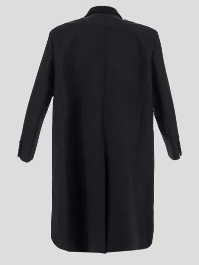 Shop Sacai X Carhartt Wip Coats In Black
