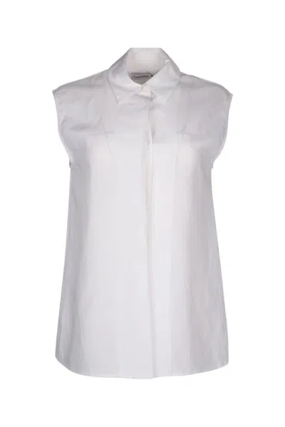 Shop Calvin Klein Shirts In White