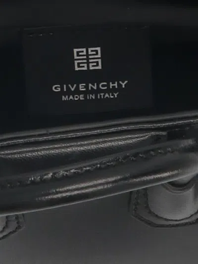 Shop Givenchy 'antigona' Micro Handbag In Black