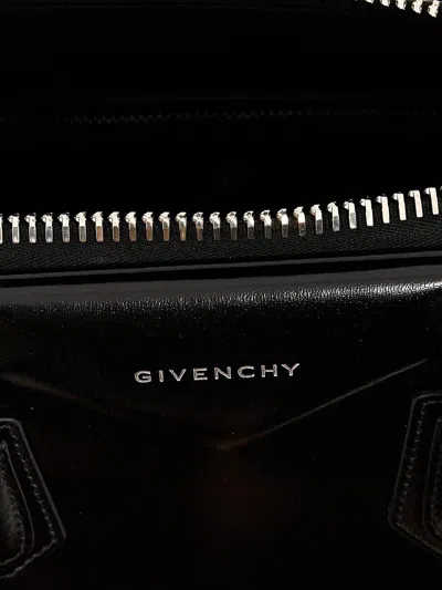 Shop Givenchy 'antigona' Small Handbag In Black