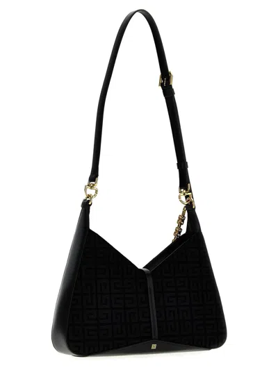 Shop Givenchy 'cut Out' Small Shoulder Bag In Black