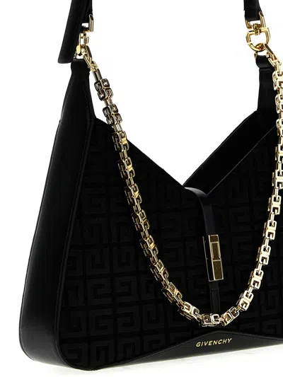 Shop Givenchy 'cut Out' Small Shoulder Bag In Black