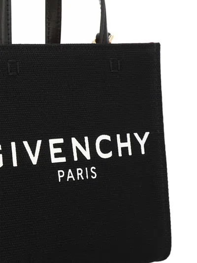 Shop Givenchy 'mini G-tote' Handbag In Black