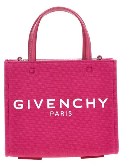 Shop Givenchy G Tote Mini Handbag In Fuchsia
