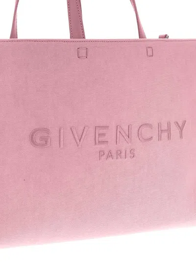 Shop Givenchy Medium 'g-tote' Shopping Bag In Pink