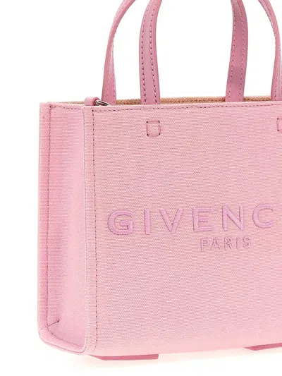 Shop Givenchy Mini 'g-tote' Shopping Bag In Pink