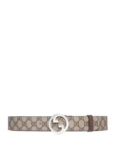 Shop Gucci Belt In Brown