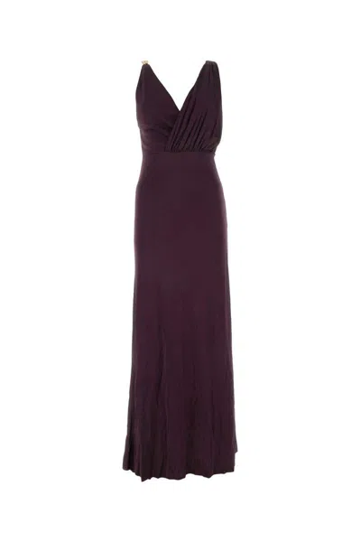 Shop Lanvin Long Dresses. In Purple