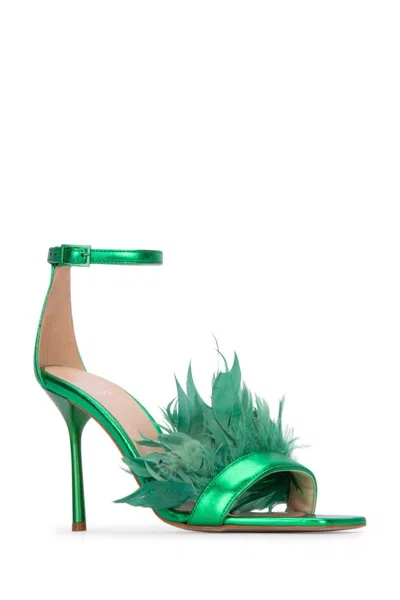 Shop Liu •jo Liu Jo Heeled Shoes In Emerald